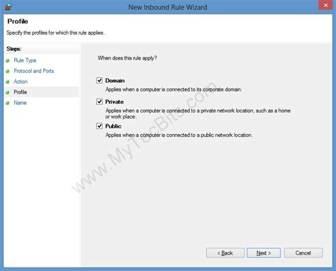 Opening port in Windows 8 & Windows 10 Firewall | My Tec Bits