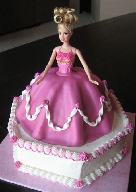 barbie princess cake baking Barbie Doll Birthday Cake, 7th Birthday Cakes, Barbie Doll Cakes ...