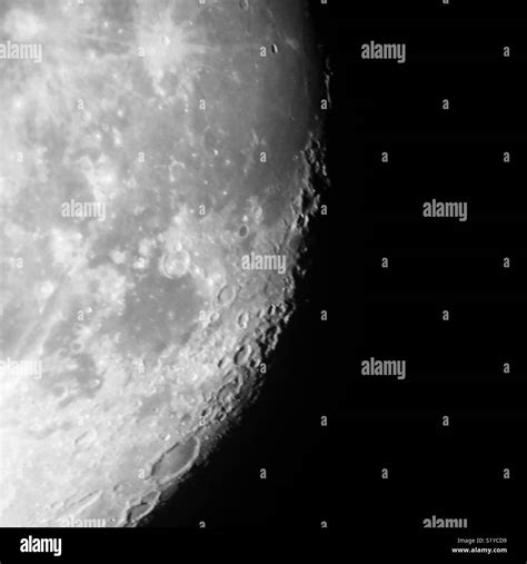 Moon surface Black and White Stock Photos & Images - Alamy