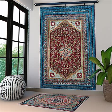 Unique Rug’s Wall Art. Upon the floor, a rug so fine, Its… | by Elena ...