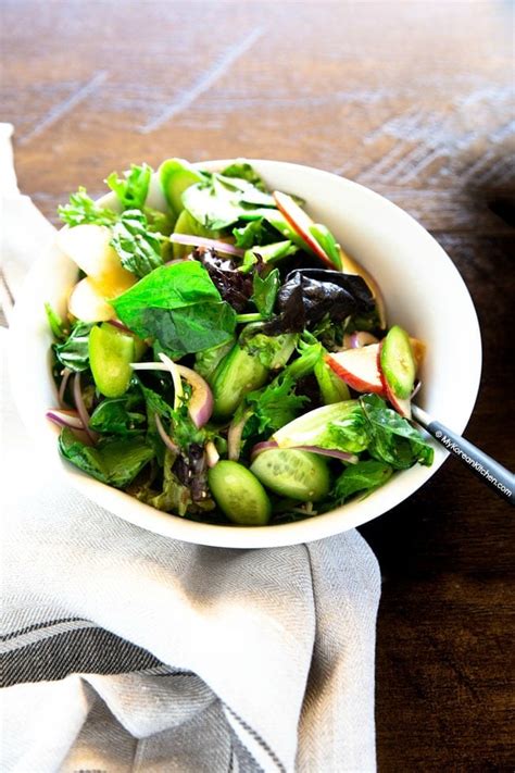 Korean Green Salad - My Korean Kitchen