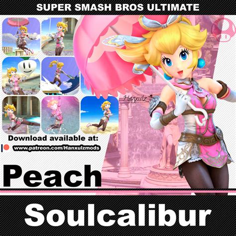 SSBU Mod: Peach (Soulcalibur) by Hanxulz on DeviantArt