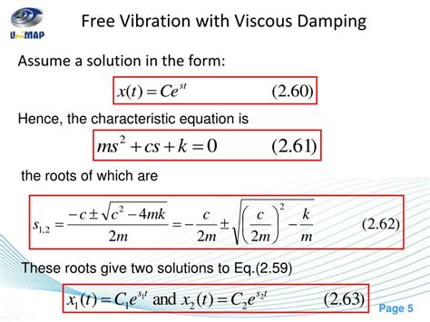 PPT - Lecture 2 Free Vibration of Single Degree of Freedom Systems PowerPoint Presentation - ID ...