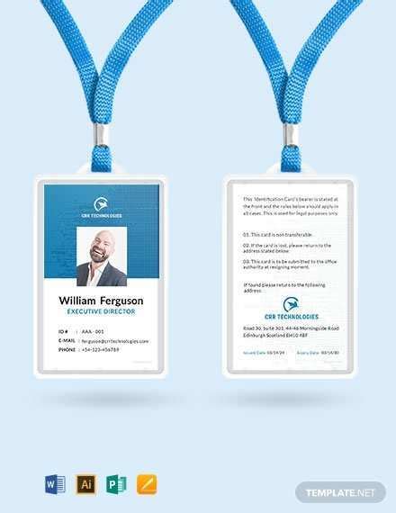 55 Create Staff Card Template Free in Photoshop by Staff Card Template Free - Cards Design Templates