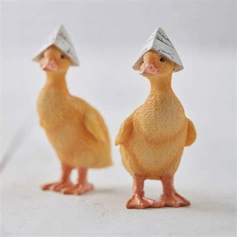 duck easter decorations by the chicken and the egg | notonthehighstreet.com