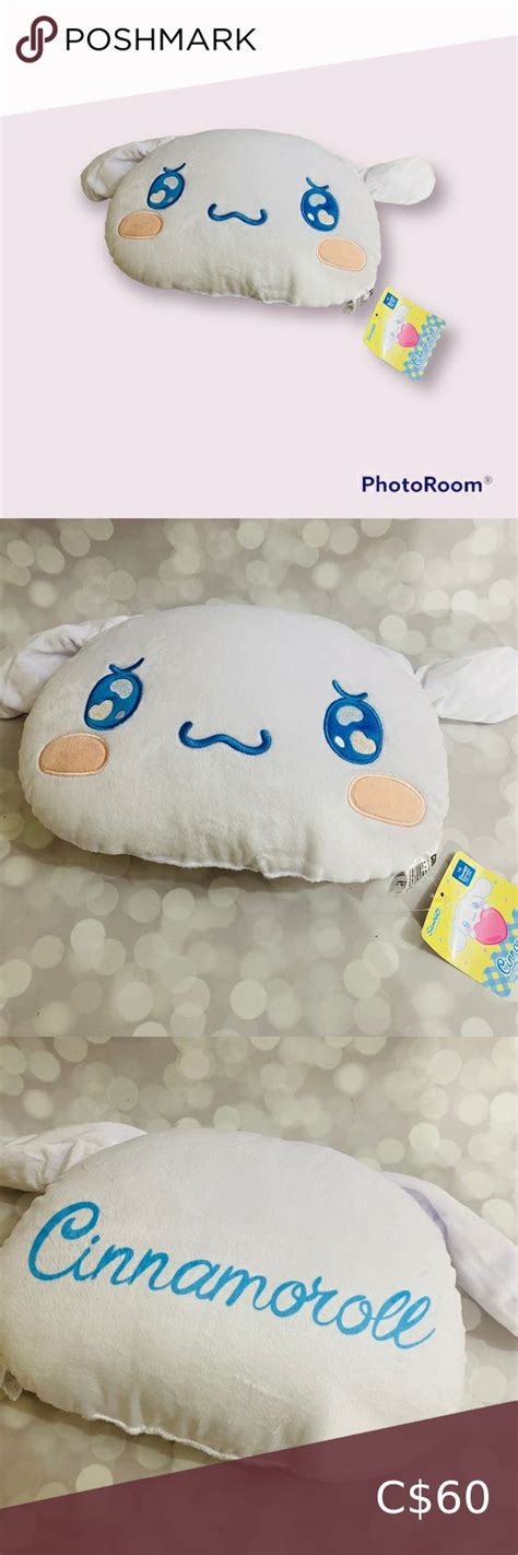 BNWT Sanrio Cinnamoroll Plush Pillow | Plush pillows, Clothes design, Plush