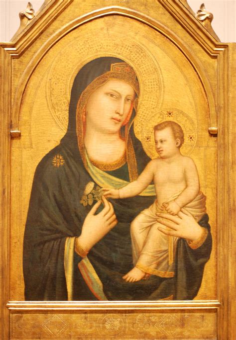 Madonna and Child, Giotto, c.1320 -- 1325, National Galler… | Flickr