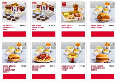 Kfc Menu 2024 With Prices Philippines - Fleur Johnette