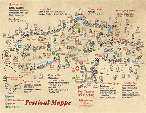 Festival Map - Colorado Renaissance Festival | Renaissance festival ...