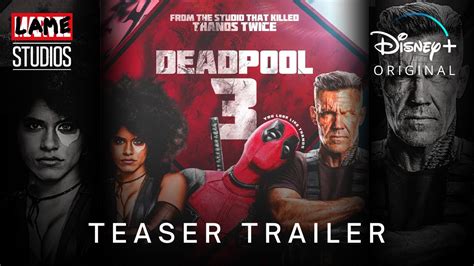 DEADPOOL 3 (2023) | Teaser Trailer | Marvel 'LAME' Studios - YouTube