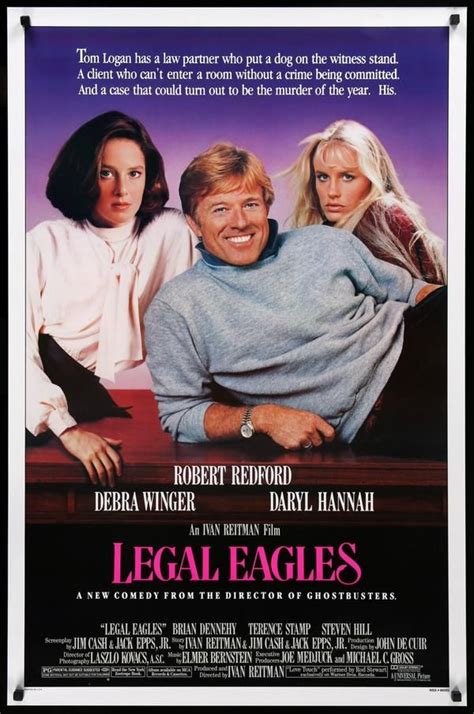 Legal Eagles (1986) | Robert redford, Daryl hannah, Terence stamp