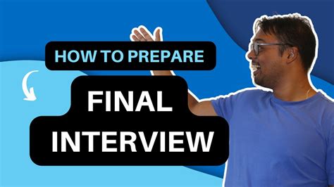 How To Prepare For The Final Interview | Final Job Interview - YouTube