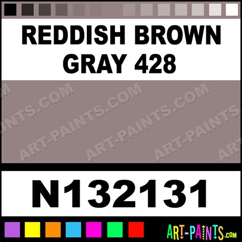 Reddish Brown Gray 428 Soft Landscape 100 Pastel Paints - N132131 ...