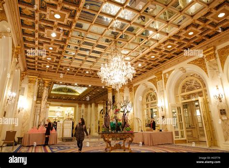 Copley Plaza hotel lobby, Boston Massachusetts Stock Photo - Alamy