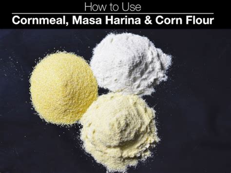 How To Use Corn Flour, Cornmeal and Masa Harina - Everyday Gluten Free ...