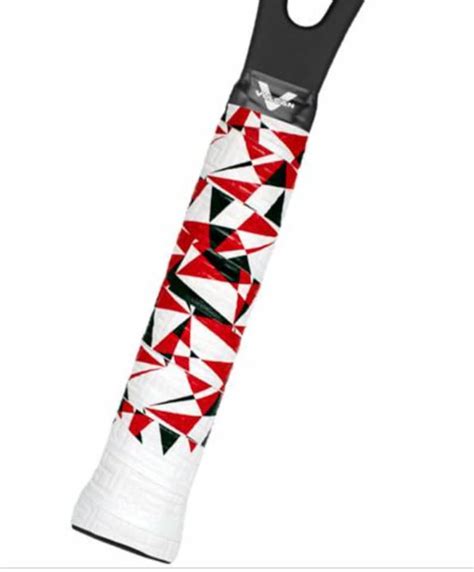 Tennis Racquet Grip Tape, Colorful Racket Overgrips, Geo Pattern, Also ...