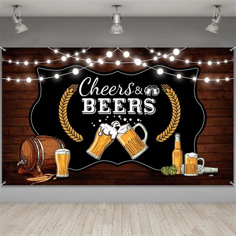 Buy Cheers and s Party Decorations,Retro Rustic Wooden Board 30th 40th ...