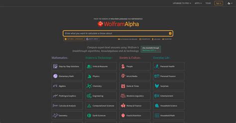 Wolframalpha And 34 Other AI Tools For Q&A