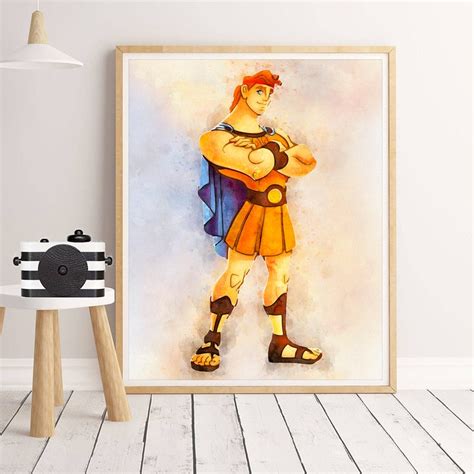 Hercules Poster Hercules Print Disney Hercules Kids Wall Decor - Etsy