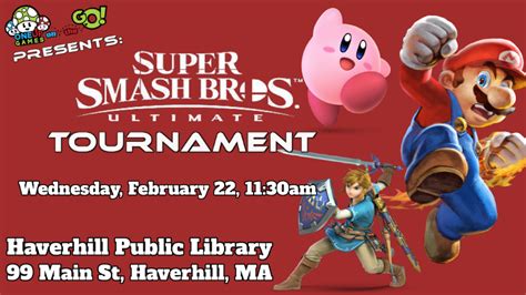 Super Smash Bros Tournament – Haverhill Public Library