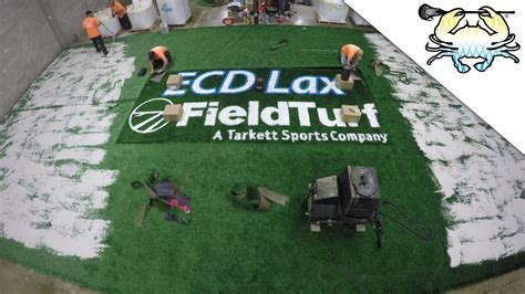 ECD FieldTurf Installation - YouTube