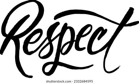 Graffiti Respect Word Sprayed Black Over Stock Vector (Royalty Free ...