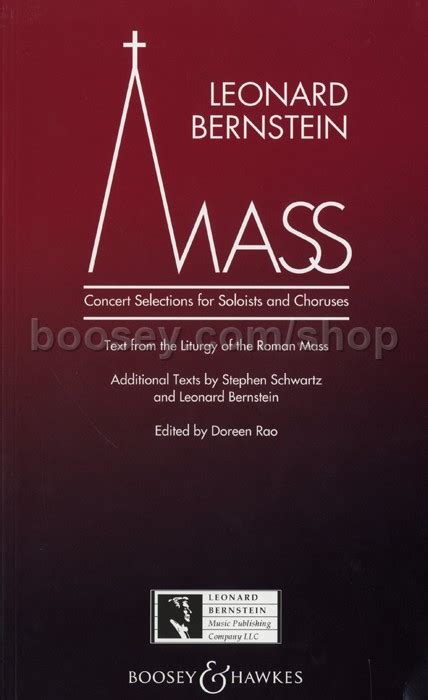 Leonard Bernstein - Mass (Choral Score)