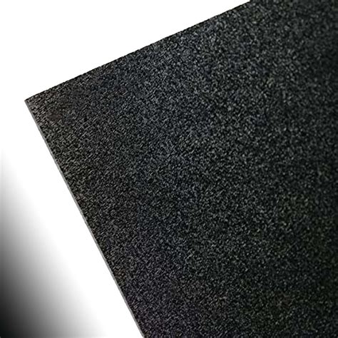 えいたしま ABS Black Plastic Sheet 1/4" x 24" x 48” Textured 1 Side Vacuum ...