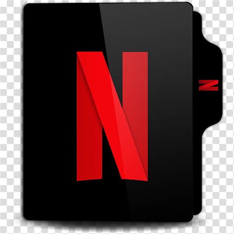 Netflix Folder Icon, Netflix (b) transparent background PNG clipart ...