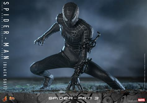 Spider-Man 3 - Black Suit Spider-Man by Hot Toys - The Toyark - News