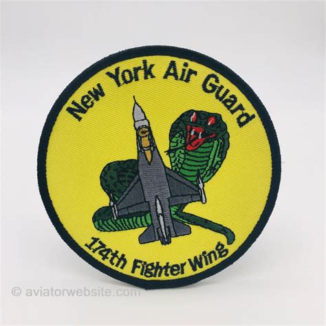 174th Fighter Wing - NY ANG Patch | AVIATORwebsite