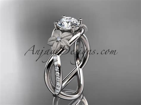 Unique Moissanite Engagement Rings by AnjaysDesigns