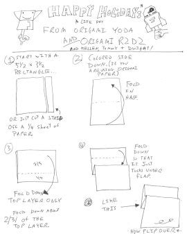 How to Fold | Origami Yoda