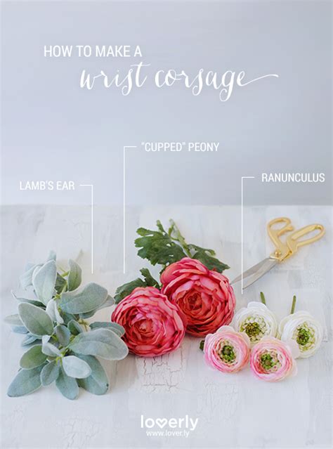 How to DIY a Wrist Corsage for Your Wedding Day