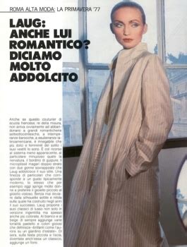 Vogue Italia March 1977-1 : Winnie Hollman by Gianpaolo Barbieri | the Fashion Spot