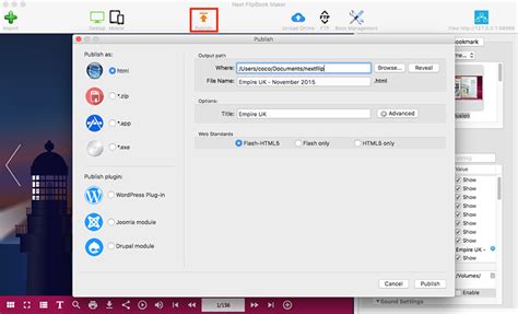 How to convert PDF to Flash/HTML5 flipbook on Mac with Next FlipBook ...