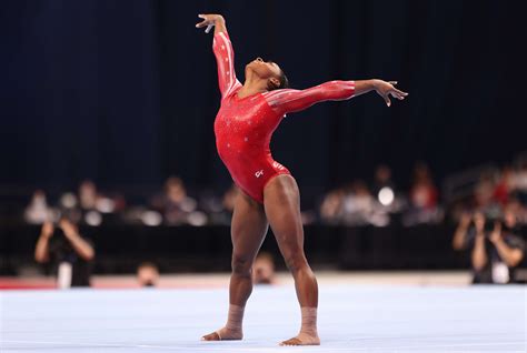 Simone Biles Olympics 2024 Full Floor Routine - Neile Austine