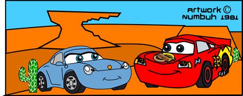 Lightning McQueen and Sally by Numbuh1981 on DeviantArt