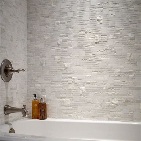 White Bathroom Tiles Texture – Rispa