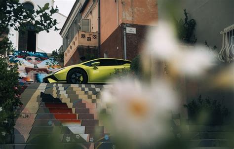 Wallpaper Lamborghini, Huracan, side view, Lamborghini Huracan Tecnica ...