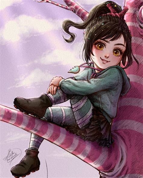 Vanellope Von Schweetz by Michelle-Kristolia on DeviantArt | Disney ...