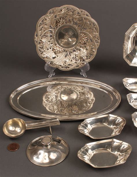 Lot 229: Assorted Sterling Holloware, 12 pcs. | Case Auctions