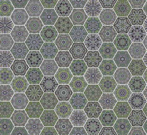 Hexagon Pattern for Apparels Digital Art by Tin Tran - Fine Art America