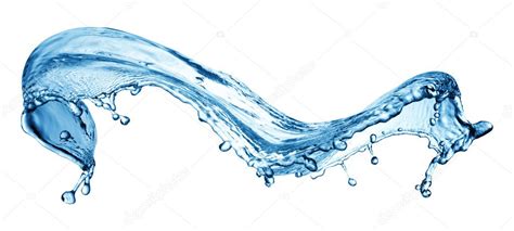 Blue water splash Stock Photo by ©Irochka 1337681