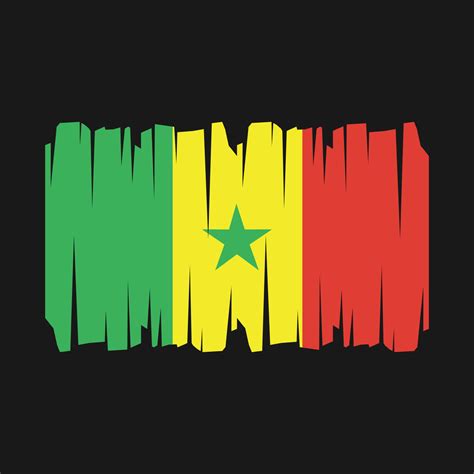 Senegal Flag Vector 21811973 Vector Art at Vecteezy