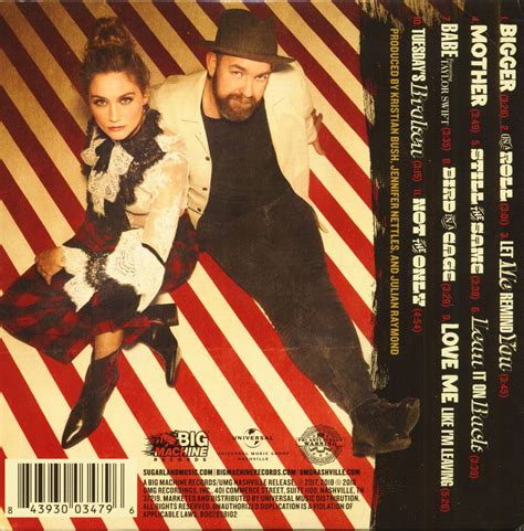 Sugarland CD: Bigger (CD) - Bear Family Records