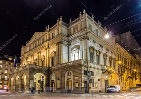 La Scala, an opera house in Milan, Italy — Stock Photo © Leonid ...