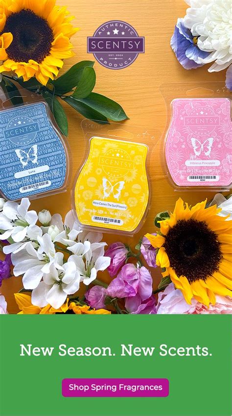 New Spring/Summer Scentsy Fragrances | Scentsy wax bars, Scentsy, Scents