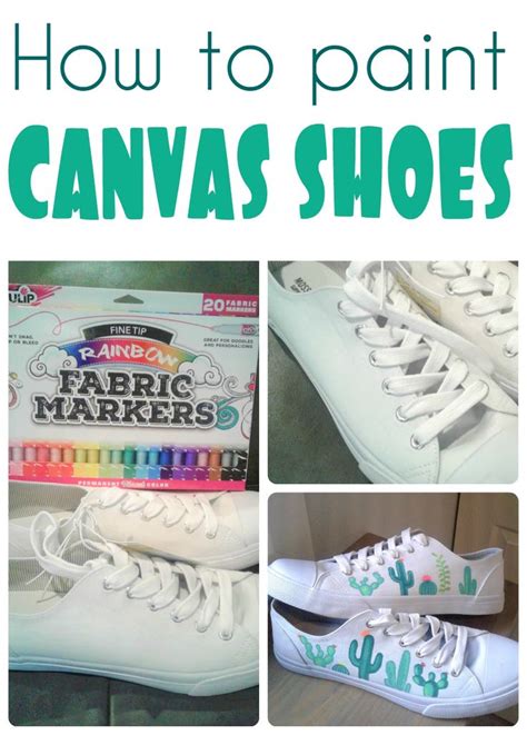 How to paint your canvas shoes | Painted canvas shoes, Canvas shoes ...