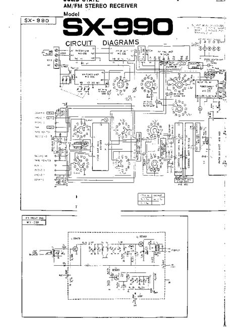 PIONEER SX-990 SCH Service Manual download, schematics, eeprom, repair ...